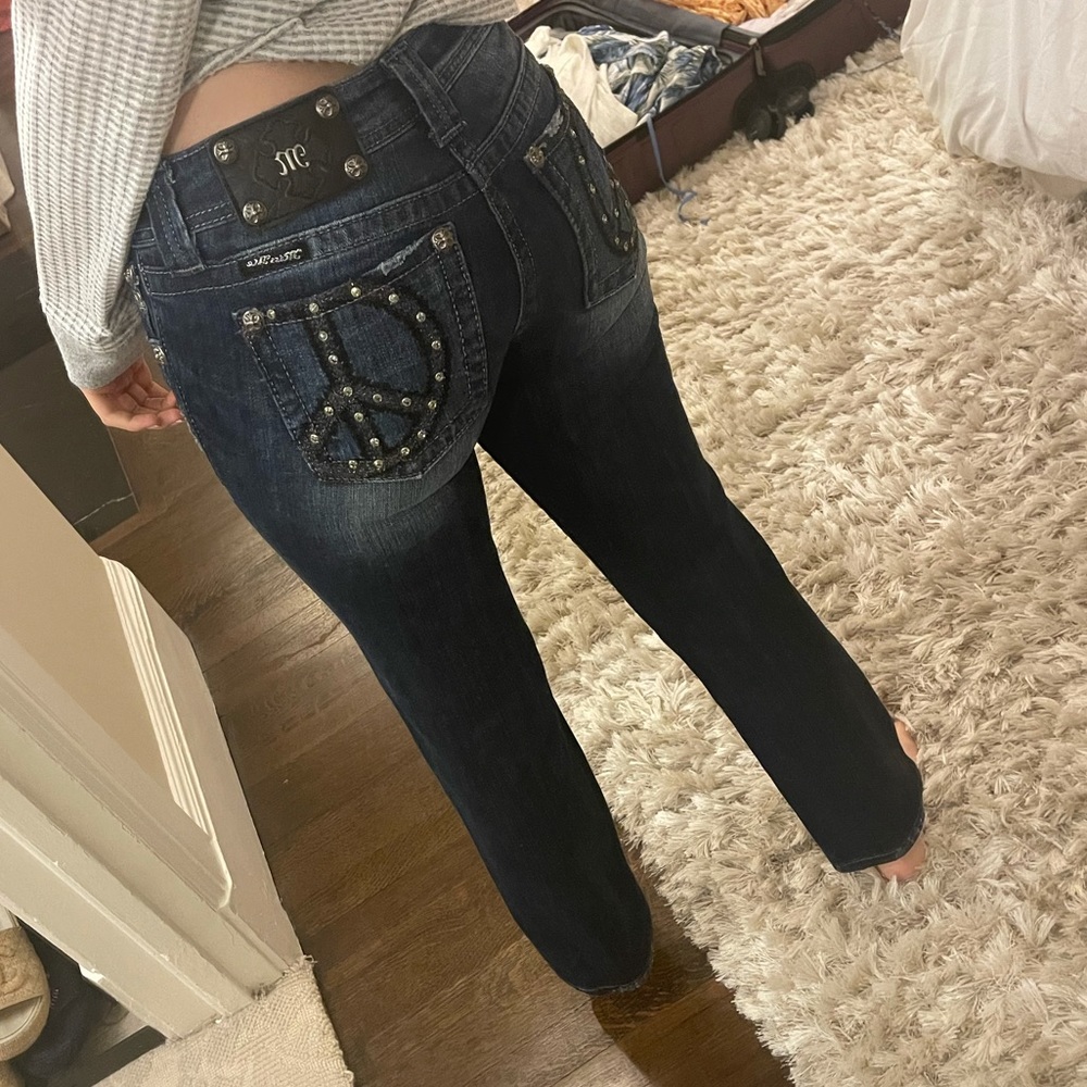 Miss me vintage sparkle embellished jeans
